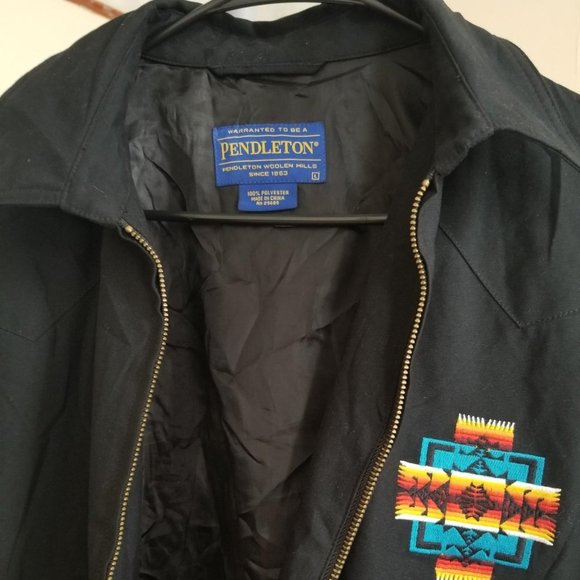 PENDLETON BLACK JACKET - Picture 4 of 4